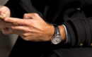 Duke by HIRSCH - Men's Black Alligator Grain Leather Watch Strap
