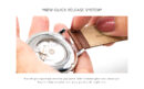 Camelgrain by HIRSCH - Men's LONG Honey Textured Leather Watch Strap